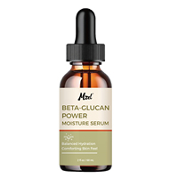 Sérum à la bêta-glucane en marque privée, hydratant en profondeur, soulageant les rougeurs, réparateur de la peau, sérum pour le visage