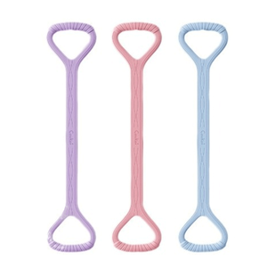 Fasce di Resistenza Premium in Silicone a Forma di 8, Bande Elastiche per Esercizi per Donne, <span class=keywords><strong>Braccia</strong></span>, Spalle, Schiena, Gambe, <span class=keywords><strong>Stretching</strong></span>, Pilates, Yoga - Product Image 1