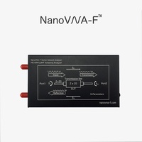 Analyseur de réseau vectoriel portable NanoVNA F avec écran tactile de 4,3 pouces, 50 kHz-900 MHz, pour les tests d'antenne SWR et de câbles en laboratoire RF