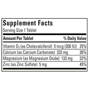 Suplementos nutricionales del complejo de zinc-calcio-magnesio OEM para hombre y mujer Tabletas combinadas de calcio y magnesio con alto contenido de zinc - Product Image 4