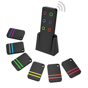 HomeLead Thiết Bị Theo Dõi Chống Nước 6 Trong 1 OEM ODM Thiết Bị Tìm Chìa Khóa Rfid Điều Khiển Từ Xa Không Dây Báo Động Chống Mất Với 6 Đầu Thu - Product Image 3