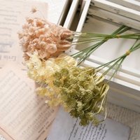 YC1113 Artificielle 9-Fourchette Griffe Branche D'herbe Mini Bouquet De Fleurs Fleurs Fleurs De Mariage Floral Arrangements Décoration De La Maison