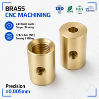 Engineered Custom CNC Machining Service Brass Copper 5 Axis Precision Electronics Communication Component Unit