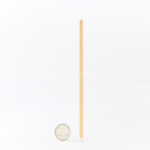Agitador de Café de Bambú Saint Bamboo, Cabeza Redonda de 178 mm, Grosor de 1,3 mm, Palillo Mezclador Desechable Comercial - Product Image 1