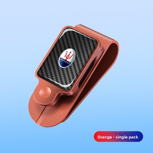 Soporte para guardar gafas <span class=keywords><strong>de</strong></span> sol y gafas <span class=keywords><strong>de</strong></span> coche, material ABS cuadrado para Maserati Ghibli Levante, etc. Autos <span class=keywords><strong>de</strong></span> Lujo <span class=keywords><strong>de</strong></span> Cuatro Puertas - Product Image 1