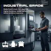 Fraise CNC à une seule dent, à coupe ascendante, en carbure de tungstène TAC, avec queue de 1/8 po, pour PCB/PVC, marque RUIMENG