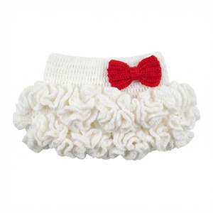 SOLPOP <span class=keywords><strong>Chapeau</strong></span> Bob en Crochet Fait Main pour Femme, avec Oreilles de Chat Découpées, Bord Volanté, <span class=keywords><strong>Chapeau</strong></span> Tricoté Creux, Casquette de Pêcheur avec Nœud - Product Image 1