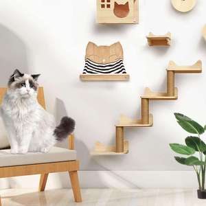 Hamac en bois pour chat, taille personnalisable, lit chaud pour chats - Product Image 2