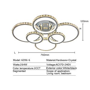 Đèn Trần Tuôn Ra Hiện Đại, Đèn Trần Vuông Gắn Trên Bề Mặt, Đèn Trần Ban Công Hành Lang, Hiên Nhà - Product Image 6