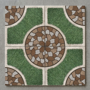 Carreaux de sol robustes en céramique standard de la meilleure qualité d'usine indienne Fonction résistante à l'usure 40x40 Carreaux de sol de stationnement - Product Image 2