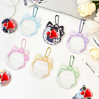 Étui de protection pour badge personnalisé UIOWIO, pendentif de personnage 2D, boîte de rangement pour présentoir, boîte de rangement, porte-clés