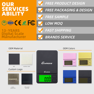 Changxie OEM 2024 Neues Design Waagen 0,01 g hochpräzise 1 kg 700 g 500 g 300 g 200 g 100 g Gramm Taschenwaage digitale Minikauge - Product Image 2