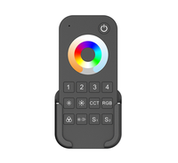 Télécommande sans fil Skydance RT10 4 zones RF 2.4G avec molette tactile, télécommande portable pour contrôleur LED RGB+CCT