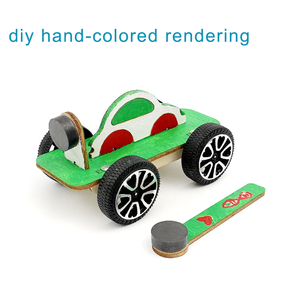 Kinderen Experimenteren Self-Made Trolley Diy Assemblage Educatieve Leerlingen Maken <span class=keywords><strong>Puzzel</strong></span> Handgemaakt Autospeelgoed - Product Image 4