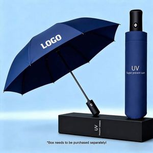 Paraguas Promocional de Marca de Diseño de Fábrica OEM Personalizado con Logotipo Impreso para Regalo - Product Image 1