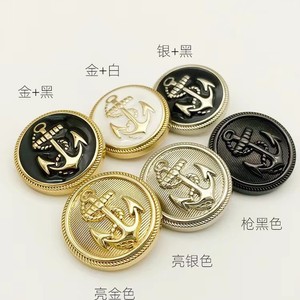 Metal Round Classic Coat <b>Suit</b> Shank <b>Buttons</b> British-style vintage drop-shaped <b>buttons</b> for men's and women's Decorative <b>Button</b> - Product Image 2