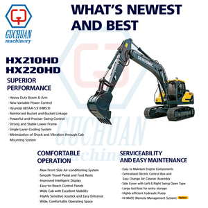 Guchuan OEM Nieuwe Originele Koreaanse SEWOOMIC HX210HD HX220HD Rupskraan HX340SL HX340HD 20 ton 30 ton Graafmachines - Product Image 2