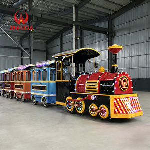 Kids Amusement <strong>Train</strong> Ride Mini Electric Motor Battery Trackless <strong>Train</strong> Indoor/<strong>Outdoor</strong> for Malls - Product Image 4