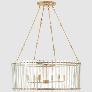 Yihao sắt mỹ LED chiếu sáng lịch thi đấu trần mặt dây đèn với kính rắn Shades điều chỉnh chiều cao tính năng - Product Image 3