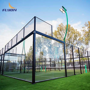 Terrain de padel extérieur personnalisé, surface anti-UV résistante à l'usure pour centre sportif - Product Image 3