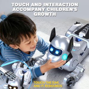 Cane <span class=keywords><strong>Robot</strong></span> Telecomandato AI Chat GPT Multifunzionale con Dialogo Intelligente, Compagno in Plastica con Telecomando e Giocattolo Intelligente Cloud - Product Image 5