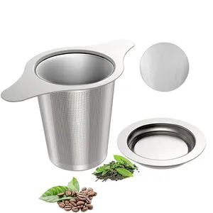 Leaf tea filter has a bigger capacity that makes tea to circulate, instead of being cramped.