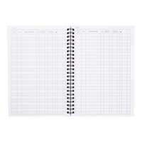 Carnet de notes et de dépenses A6 avec logo personnalisé-Portefeuille portable pour commandes en gros, carnet de notes de planificateur financier promotionnel