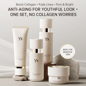 YSJ Set Anti-Età con Vitamina C e Acido Ialuronico, Kit <span class=keywords><strong>per</strong></span> la Cura della Pelle che Stimola <span class=keywords><strong>il</strong></span> <span class=keywords><strong>Collagene</strong></span>, Illumina e Rassoda <span class=keywords><strong>per</strong></span> <span class=keywords><strong>Viso</strong></span> e Pelle Sensibile - Product Image 1