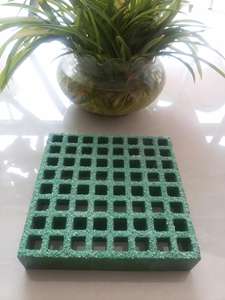 एंटी स्लिप फाइबरग्लास मिनी मेश ग्राटिंग 19*19*38 मिमी चराई सतह के साथ - Product Image 5