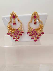 Pendientes de Araña de Latón con Baño de Bronce Antiguo y Circonitas, Diseño Floral, Joyería Vintage para Mujer, Ideal para Bodas - Product Image 6