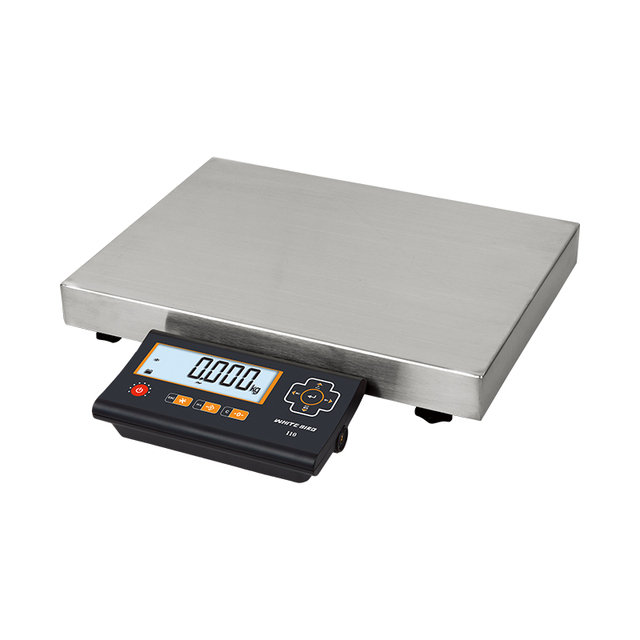 Accurate Epoxy Painted Platform Scale Hold/Tare Digital Postage Scale Rechargeable Battery 15-60kg Capacity for Business/UPS