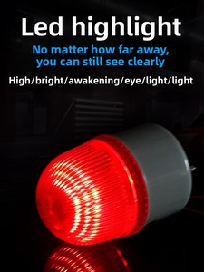 Luz de Señalización LED Pequeña con Sonido y Alarma Luminosa, Indicador de Advertencia Intermitente LTE-2071J - Product Image 3