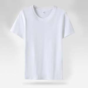 Yh estate europea e americana nuove t-shirt da donna con fondotinta O colletto tinta unita - Product Image 2