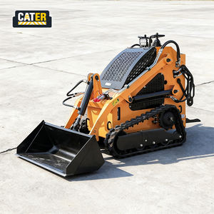 Minipala caricatrice compatta con motore diesel <span class=keywords><strong>CA</strong></span>-T460, colore giallo/personalizzabile, forza di sollevamento 4.5KN, altezza di lavoro 2400mm, prodotta in Cina - Product Image 3