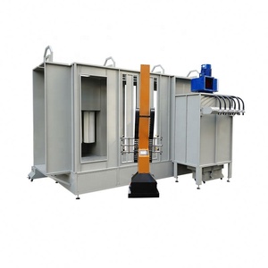 Ligne de peinture en poudre semi-automatique avec cabine de pulvérisation en tunnel et four de cuisson pour profilés en aluminium - Product Image 2