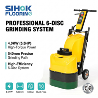 SIHOK Fabricant chinois de ponceuses à sol 540 mm pour le ponçage des sols de parkings 220V 380V CE Vente en gros