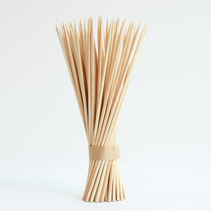 Brochetas Desechables <span class=keywords><strong>de</strong></span> Bambú en Espiral para Barbacoa, 30 cm, Resistentes al Calor y Antiadherentes para Cocinar al Aire Libre - Product Image 1