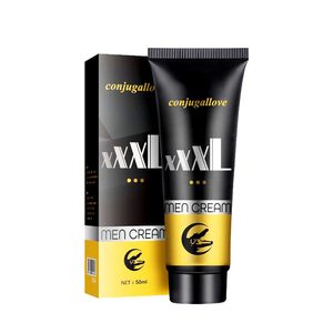 Men Cream Private Care Gel Massage Ointment 50ml Black Tube - Product Image 2