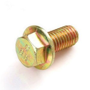 Boulon à tête hexagonale à longue jambe, plaqué zinc jaune, pour voitures, motos et moteurs diesel - Product Image 6