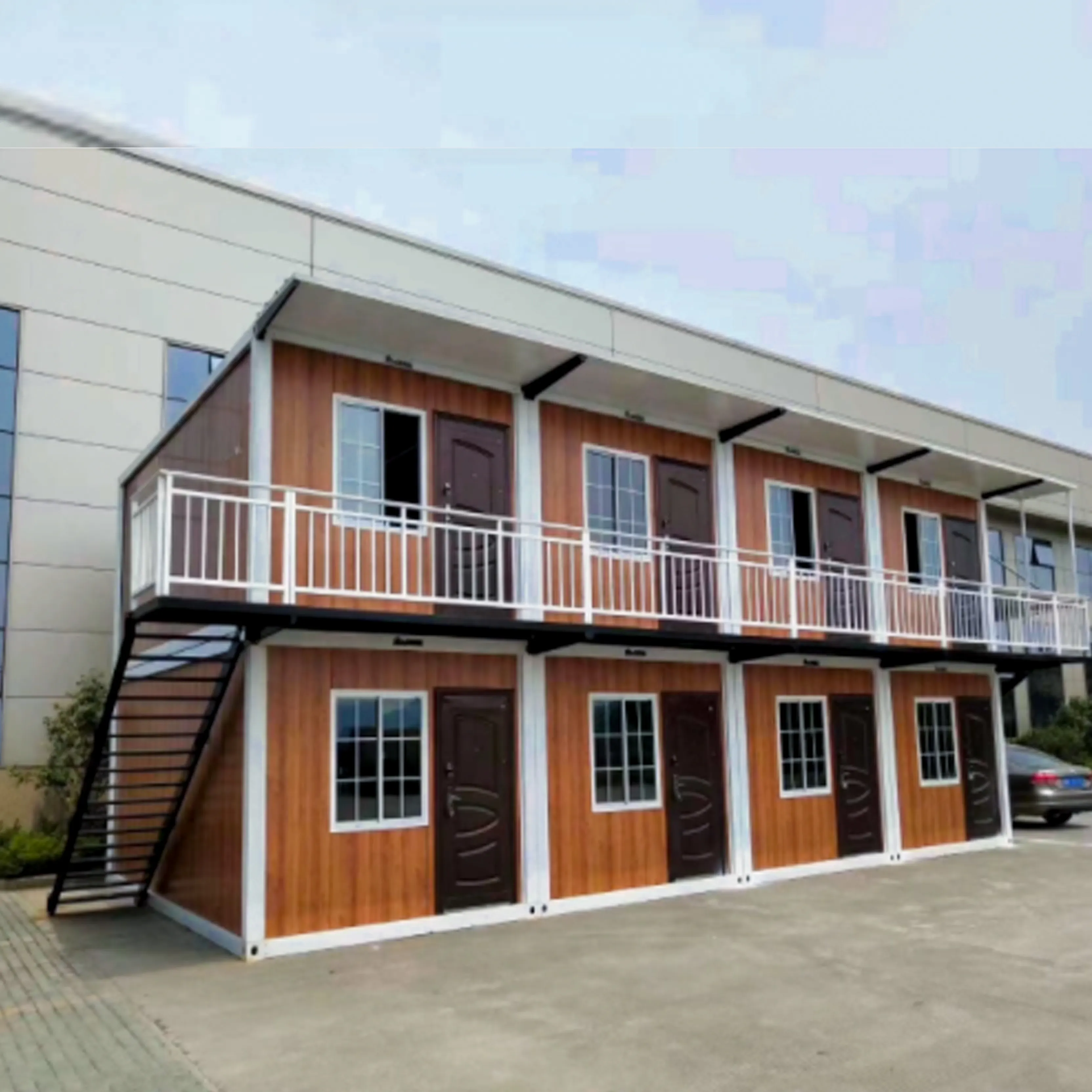 중국 20 40 ft 호화스러운 모형 집 조립식 모듈 가정 별장 사무실을 위한 팽창할 수 있는 콘테이너 집 움직일 수 있는 조립식으로 만들어진 집