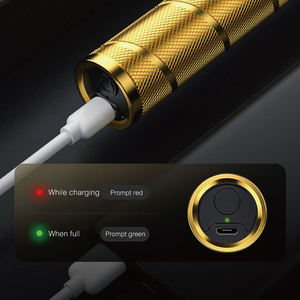 Tondeuses électriques T9 USB charge directe tondeuse à cheveux électrique domestique <span class=keywords><strong>chauve</strong></span> artefact rasage - Product Image 5