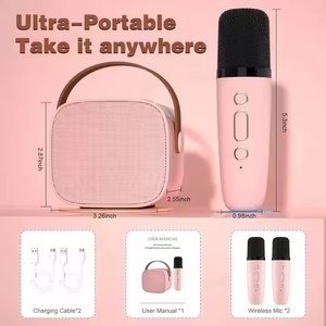 Haut-parleur de poche sans fil puissant et portable pour fêtes à domicile, karaoké et jeux, adapté à une utilisation en extérieur - Product Image 5