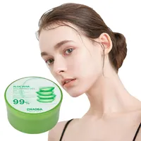 Toptan fiyat 100% saf organik özel etiket peeling cilt aydınlatma yüz yıkama için toplu yatıştırıcı Aloe Vera jel