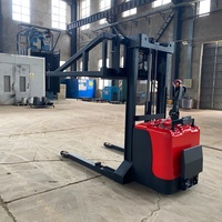 Transpalette électrique YOUNGLIFT 2 tonnes, batterie lithium-ion, hauteur de levage maximale 1,6 m, déplaceur latéral électrique pour entrepôt