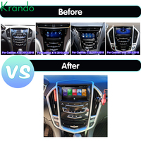 Unité principale stéréo Android de 8 pouces pour Cadillac ATS XTS CTS SRX 2013-2018 Radio GPS de voiture Navigation sans fil CarPlay Auto Player