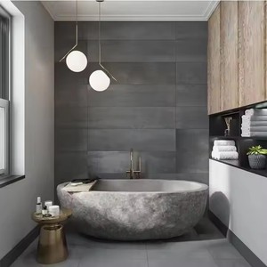 Carreaux muraux mats Foshan pour JBN, intérieur/<span class=keywords><strong>extérieur</strong></span>, 60x60, en porcelaine, texture parquet, <span class=keywords><strong>béton</strong></span> ancien, pour <span class=keywords><strong>extérieur</strong></span> - Product Image 5