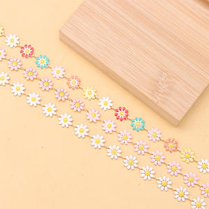 Decoración de Sombrero con Cadena de Pedrería Floral, Metalizado, Unisex, Accesorio Casual para Sombreros y Cadenas para el Cabello - Product Image 2