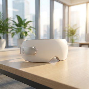 Atomizing Eye Massager <b>Hot</b> <b>Cold</b> Steam Heat Vibration Music Eye Care Relaxation Dark Circle Skin Soothing Beauty Device Home - Product Image 6