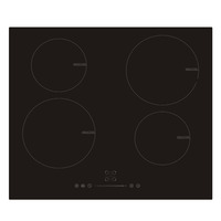 220V 4 zones cuisinière à Induction cuisinière 4 brûleurs plaque en aluminium/dessus en acier inoxydable étanche cuisinière électrique accessoire de cuisine confortable
