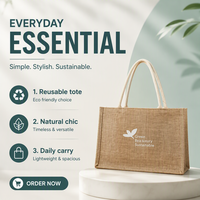 Sacs de plage en toile de jute, lin et chanvre naturels écologiques, sacs de shopping personnalisés pour filles, fabricants en gros